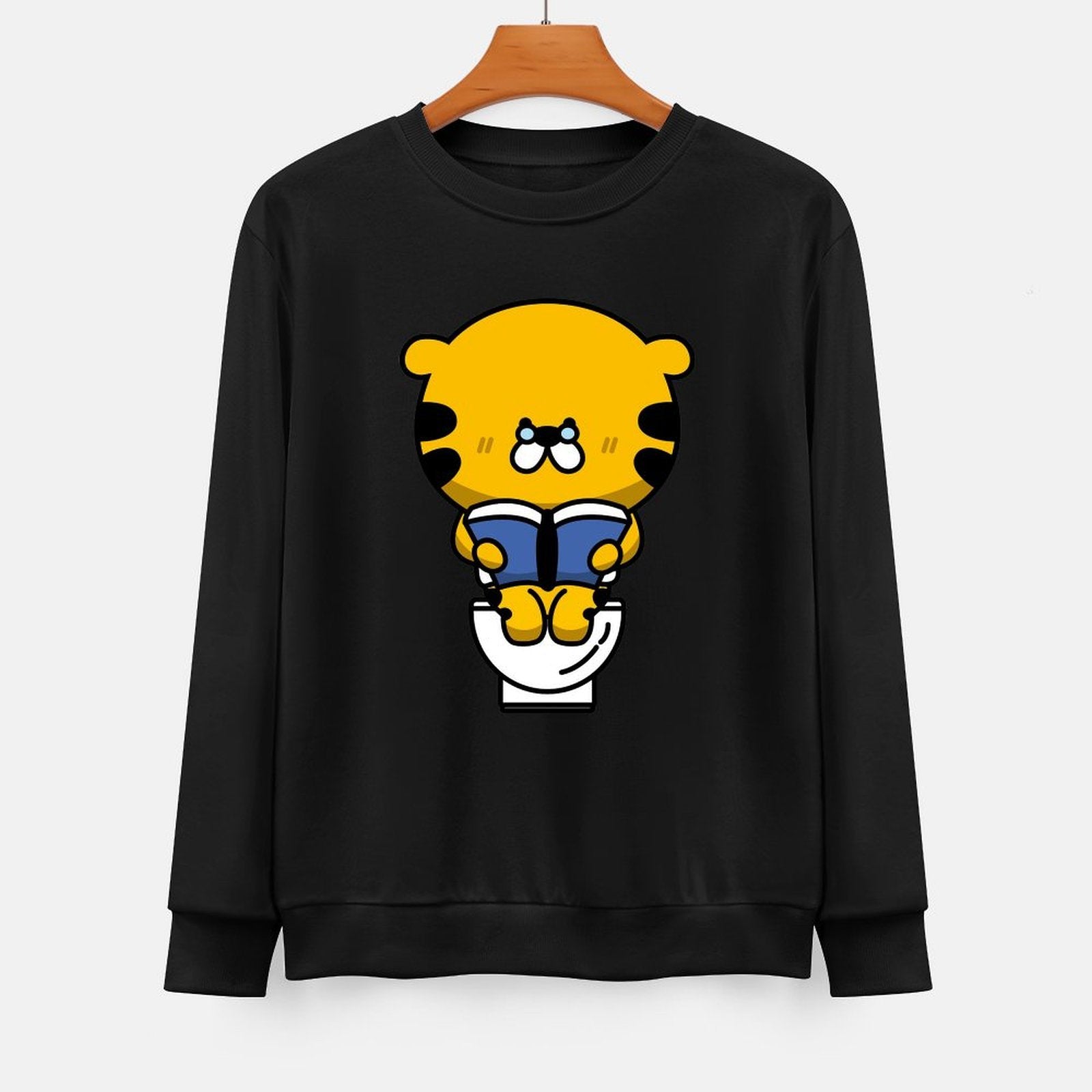 Front Patterned Long Sleeve TopCotton Fresh